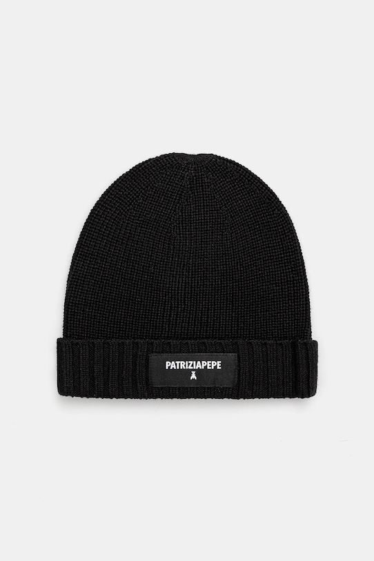 Шапка из смесовой шерсти Patrizia Pepe, черный
Шапка из смесовой шерсти Patrizia Pepe, черный