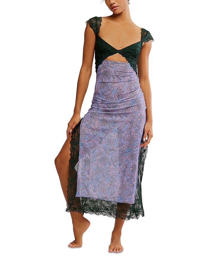 Внезапно Прекрасная Ночная сорочка макси Free People, фиолетовый
Внезапно Прекрасная Ночная сорочка макси Free People, фиолетовый