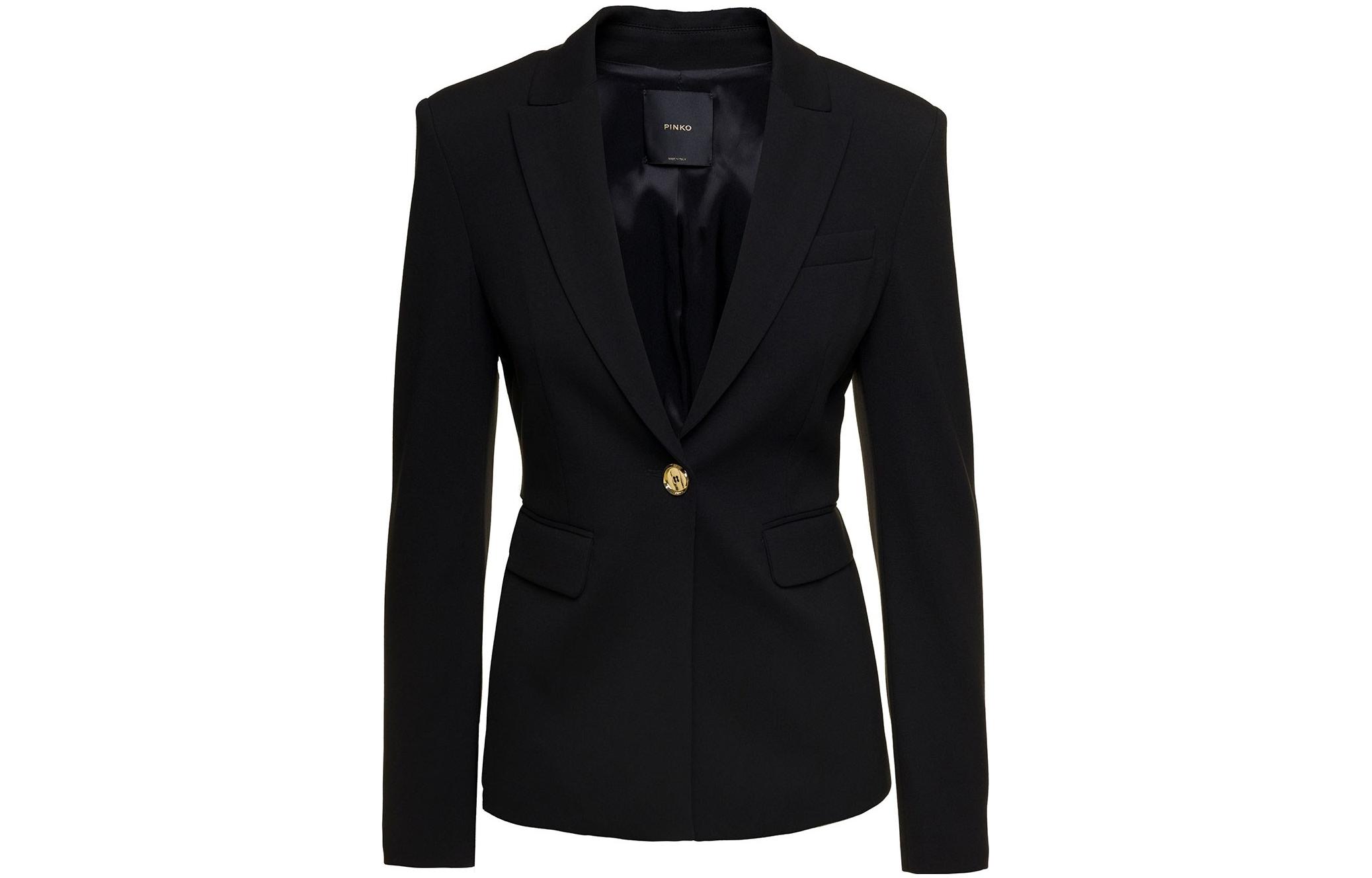 PINKO Однобортный блейзер, Black
PINKO Однобортный блейзер, Black