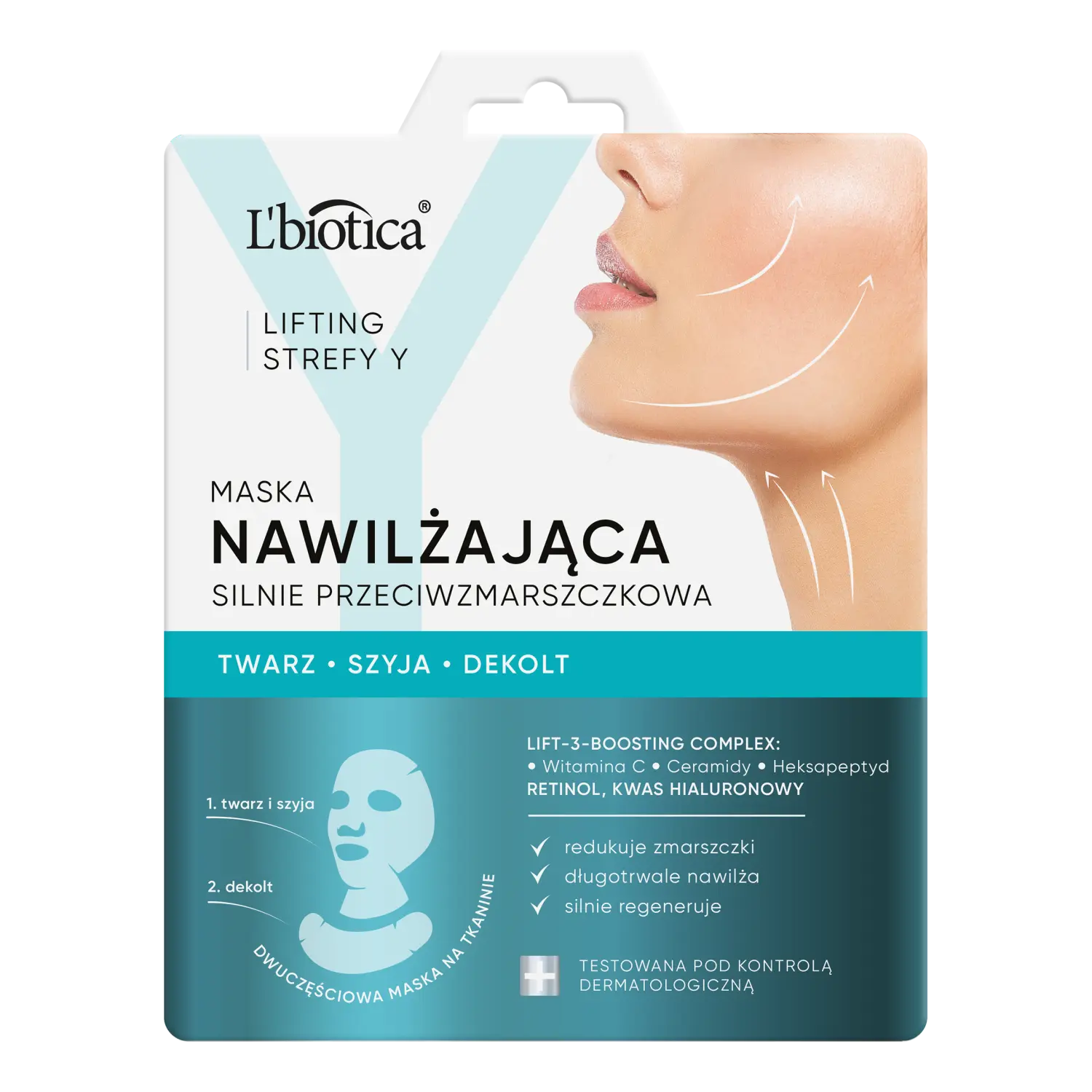 Увлажняющая маска для лица L'Biotica, 1 шт.
Увлажняющая маска для лица L'Biotica, 1 шт.