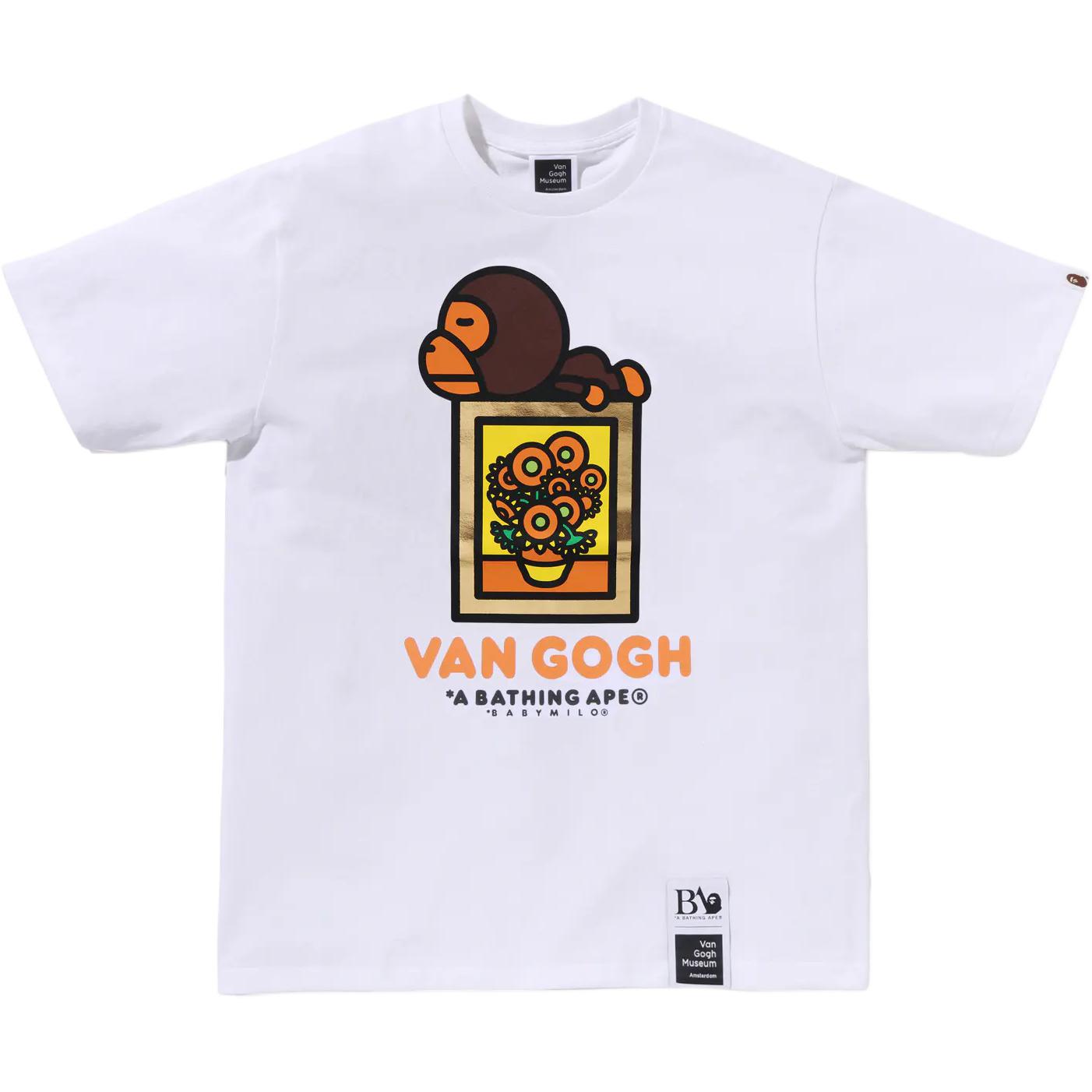Футболка Bape X Van Gogh Museum Kids Baby Milo A BATHING APE, белый
Футболка Bape X Van Gogh Museum Kids Baby Milo A BATHING APE, белый