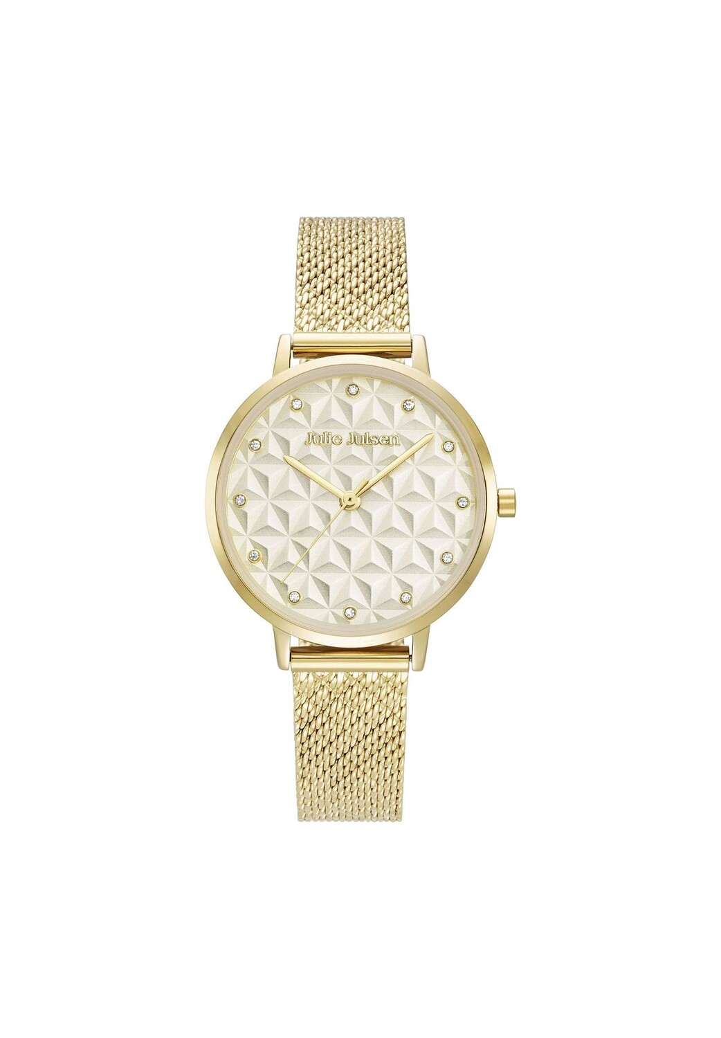 Женские часы цирконий Julie Julsen, желтый 
Женские часы цирконий Julie Julsen, желтый