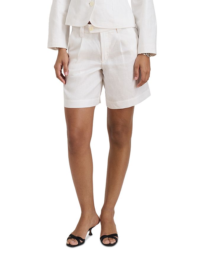 Льняные шорты с плиссировкой Luna Alex Mill, слоновая кость/кремовый
Льняные шорты с плиссировкой Luna Alex Mill, слоновая кость/кремовый