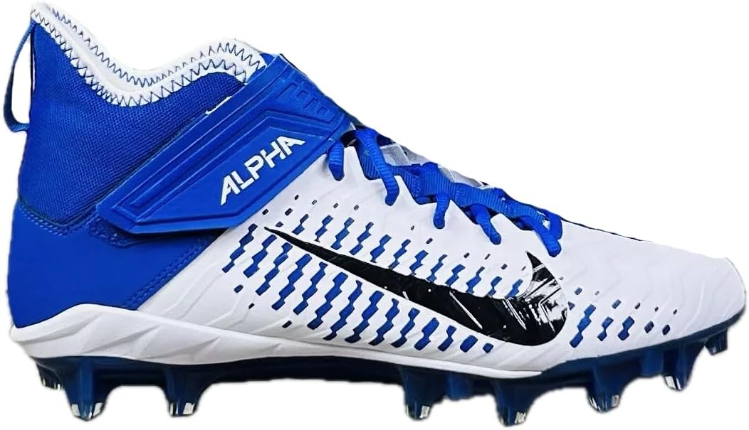 Бутсы для футбола Nike Alpha Menace Pro 2 Mid для мужчин, White-Royal-Black
Бутсы для футбола Nike Alpha Menace Pro 2 Mid для мужчин, White-Royal-Black