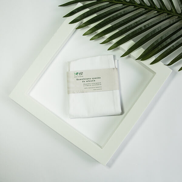 Yeye, Хлопковая лента для волос, Белый
Yeye, Хлопковая лента для волос, Белый