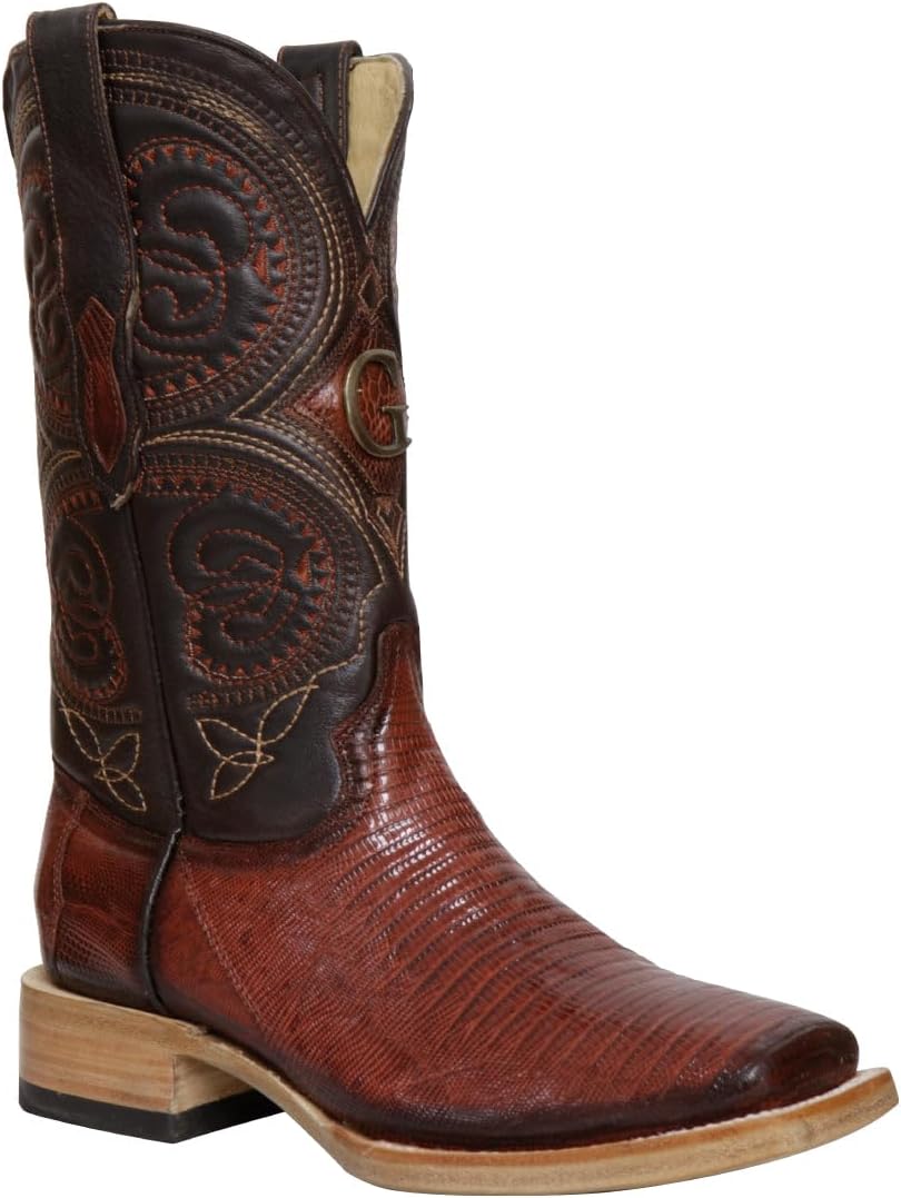 Мужские экзотические ковбойские сапоги El General с рисунком ящерицы - Коньяк Generic
Мужские экзотические ковбойские сапоги El General с рисунком ящерицы - Коньяк Generic