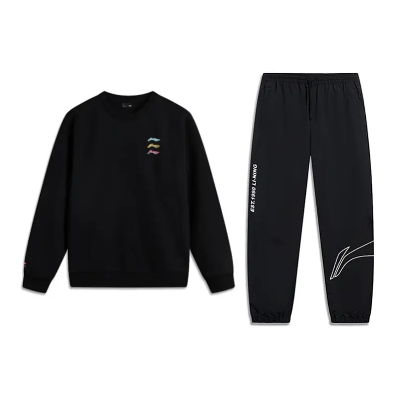 LINING Повседневная спортивная одежда Unisex Black+Black
LINING Повседневная спортивная одежда Unisex Black+Black