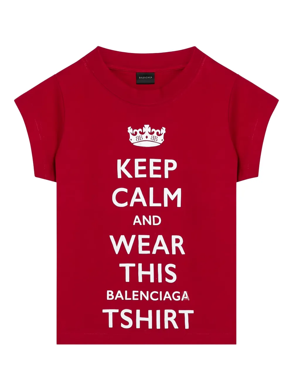 Футболка с графичным принтом BALENCIAGA, красный
Футболка с графичным принтом BALENCIAGA, красный