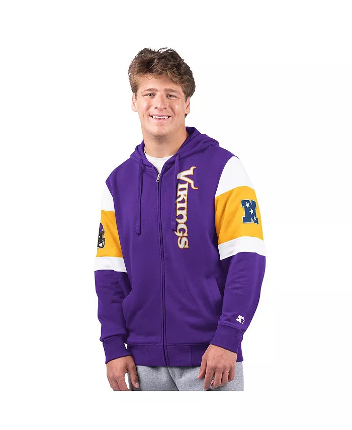 Мужская фиолетовая худи Minnesota Vikings Extreme на молнии Starter
Мужская фиолетовая худи Minnesota Vikings Extreme на молнии Starter