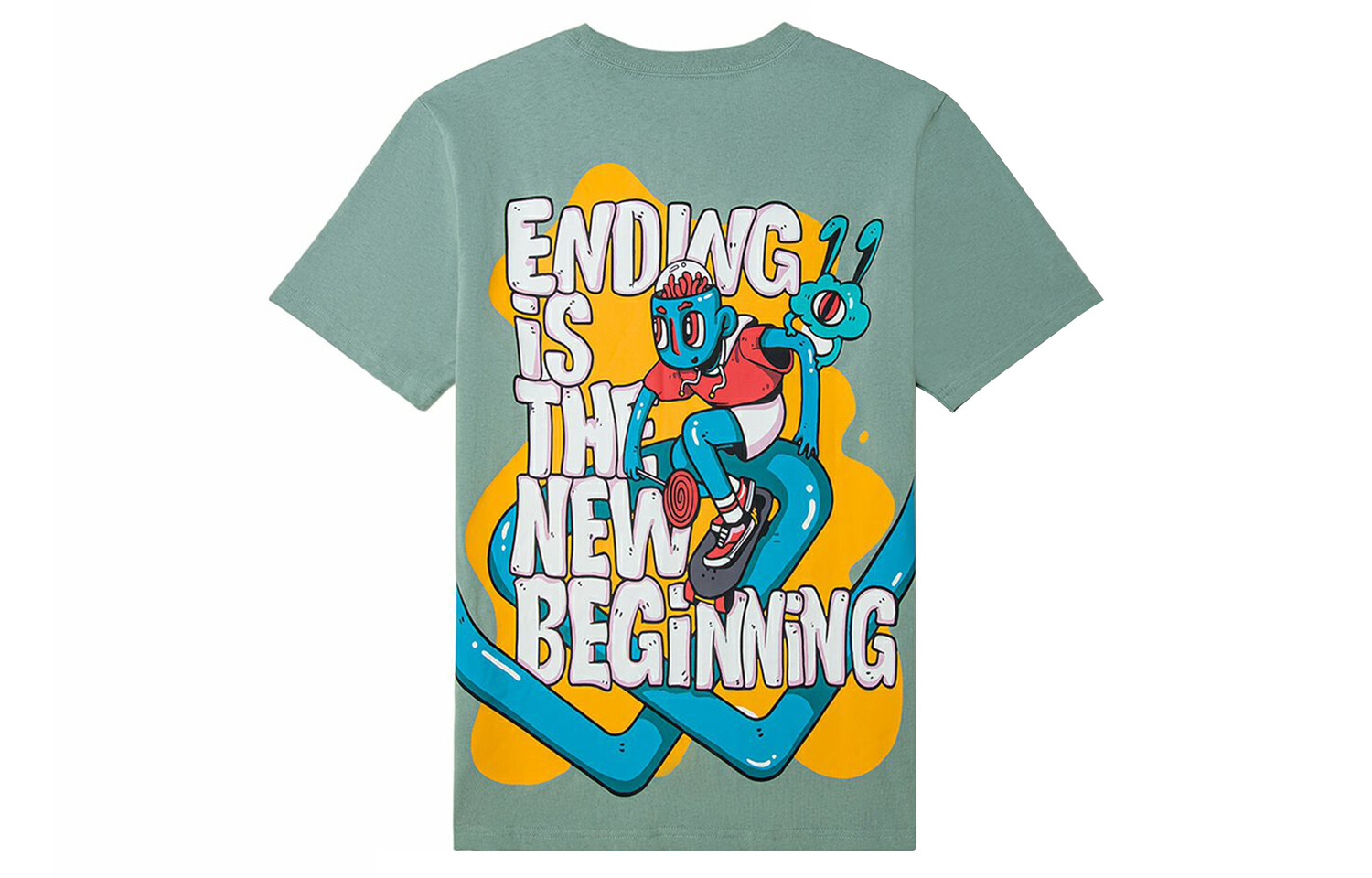 Футболка унисекс зеленая Vans, зеленый
Футболка унисекс зеленая Vans, зеленый