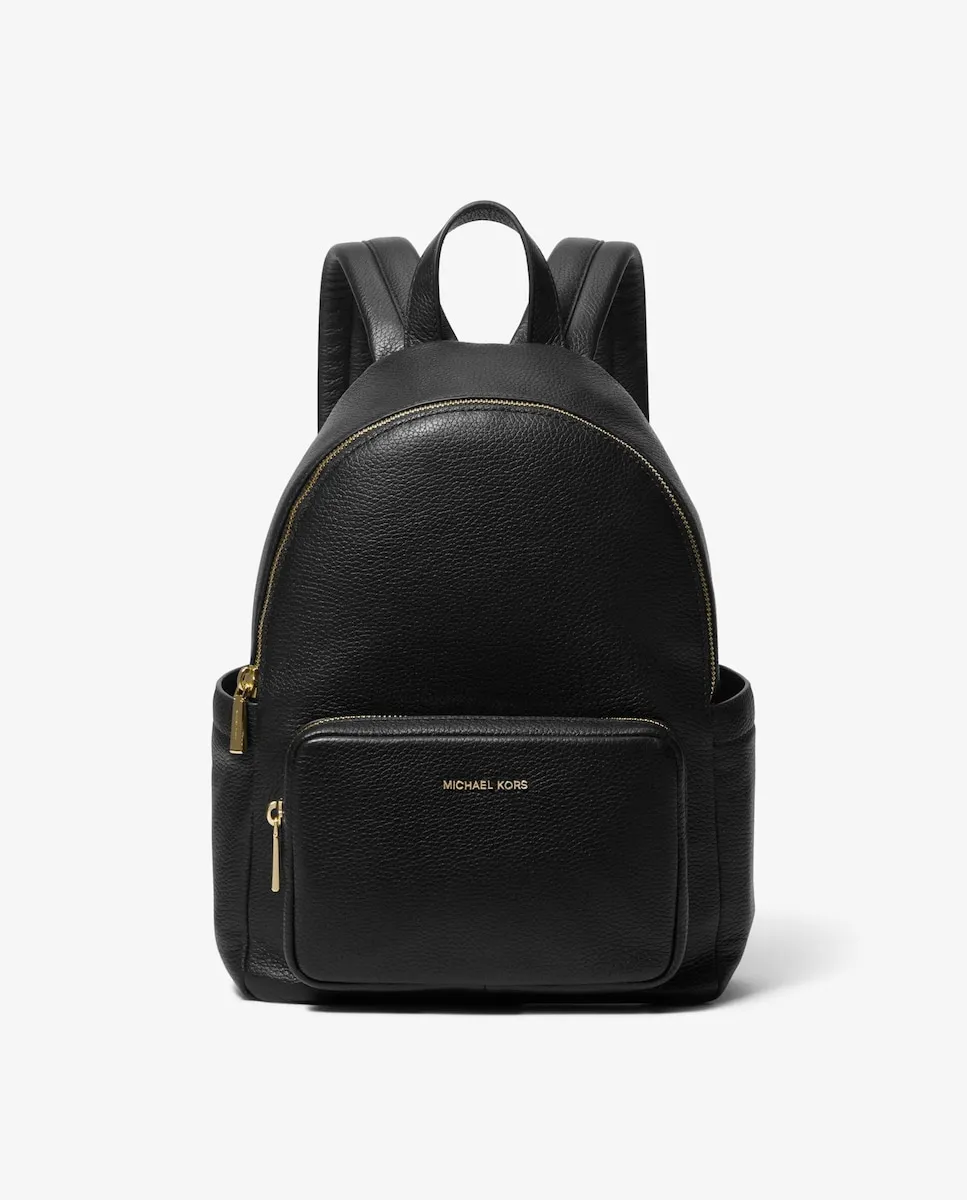 Средняя кожаная сумка Tanner Michael Michael Kors, черный
Средняя кожаная сумка Tanner Michael Michael Kors, черный