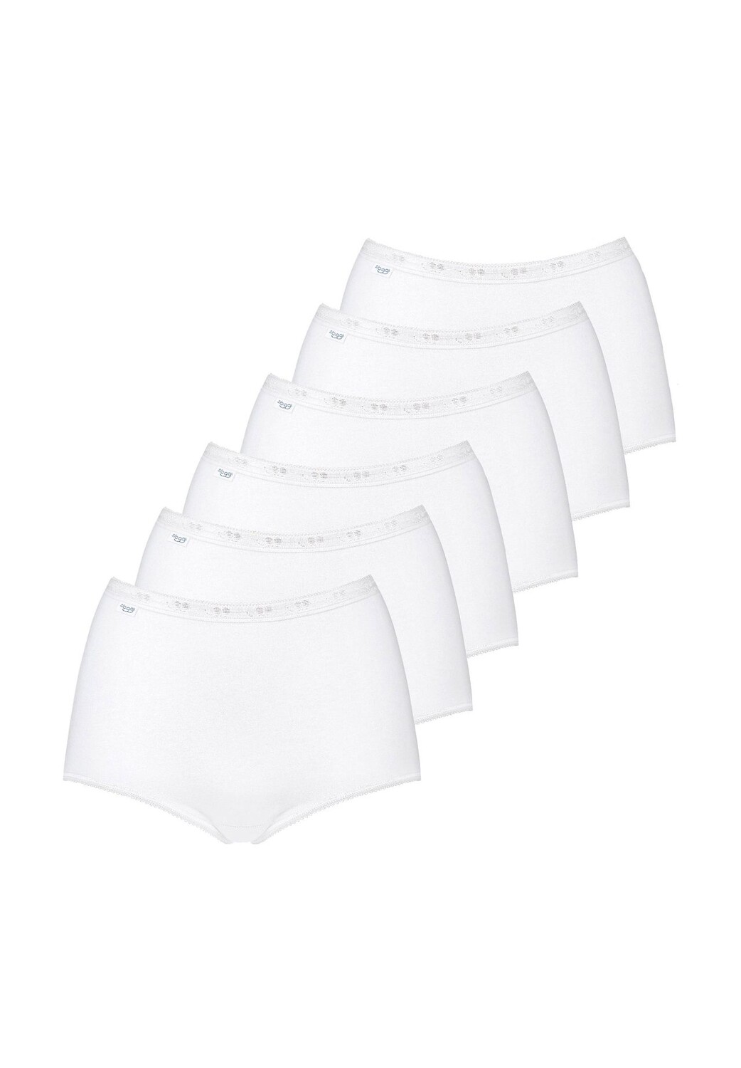 Трусы женские макси, 6 шт. - Basic+, однотонные sloggi
Трусы женские макси, 6 шт. - Basic+, однотонные sloggi