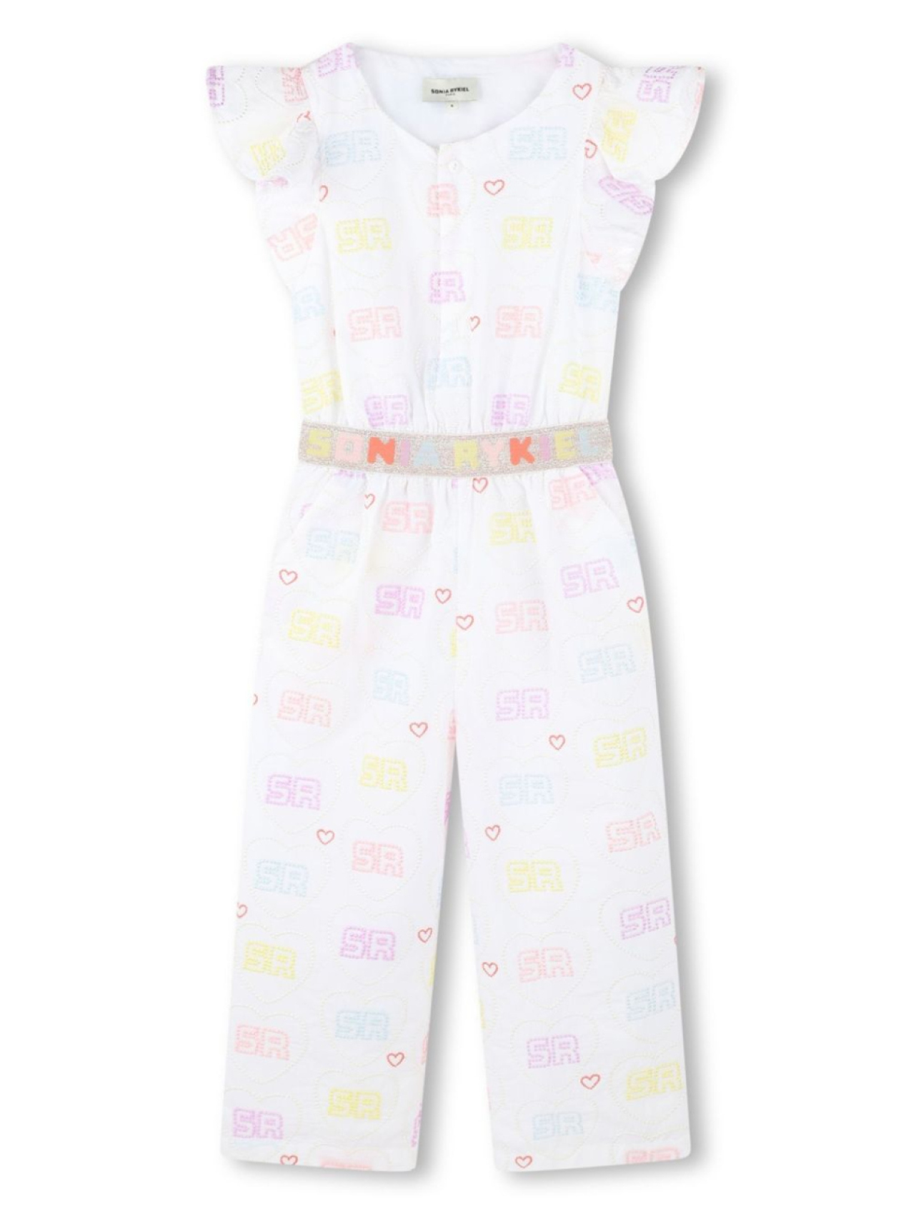 SONIA RYKIEL ENFANT комбинезон с логотипом, белый
SONIA RYKIEL ENFANT комбинезон с логотипом, белый