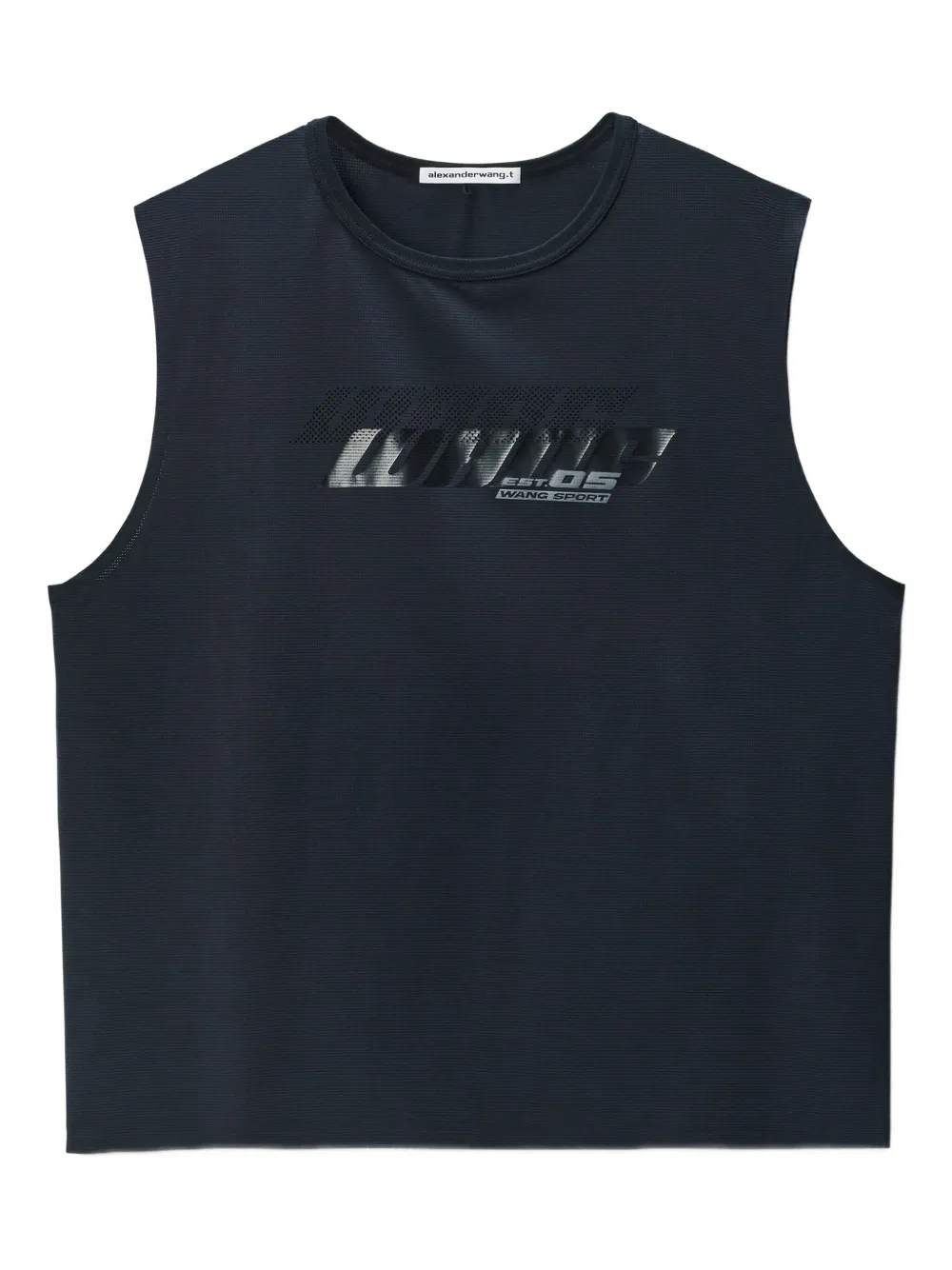 Жилет с логотипом Alexander Wang, черный
Жилет с логотипом Alexander Wang, черный