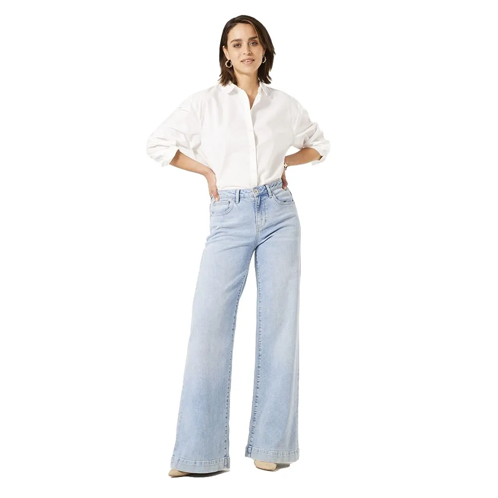 Джинсы Garcia Celia Wide, синий 
Джинсы Garcia Celia Wide, синий