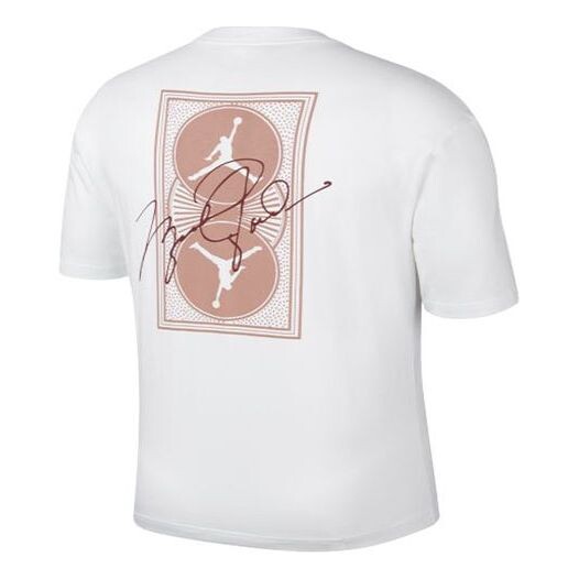 Футболка Men's Air Jordan Minimalistic Back Large Logo Printing Casual Round Neck Short Sleeve White Pink T-Shirt, белый
Футболка Men's Air Jordan Minimalistic Back Large Logo Printing Casual Round Neck Short Sleeve White Pink T-Shirt, белый