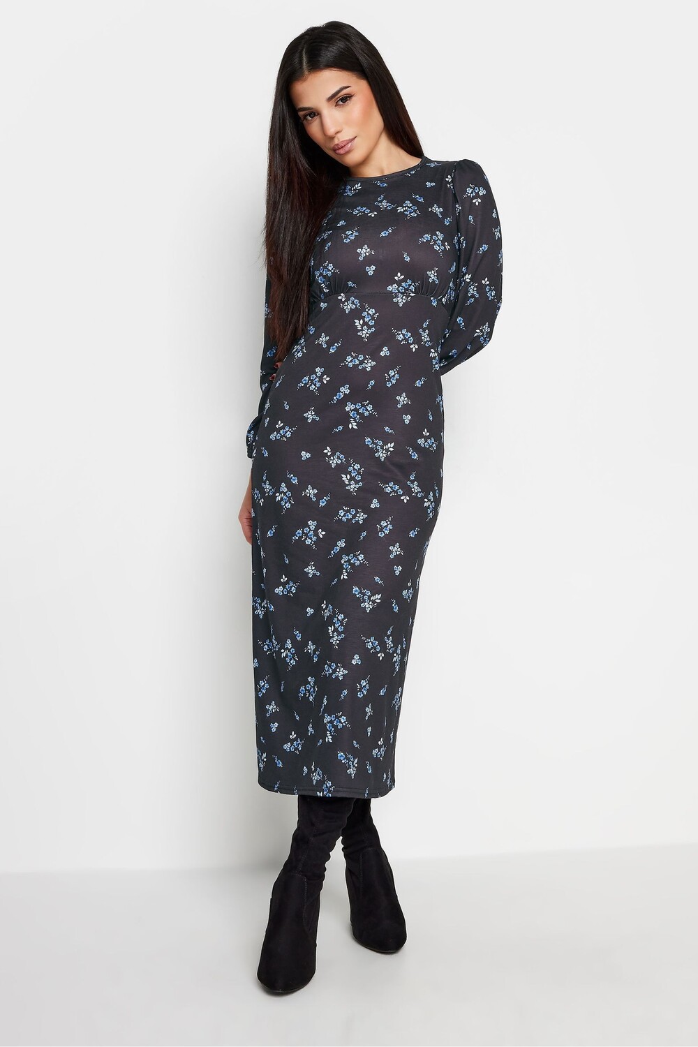 Платье мидакси в стиле ампир с длинными рукавами Pixiegirl Petite, синий
Платье мидакси в стиле ампир с длинными рукавами Pixiegirl Petite, синий