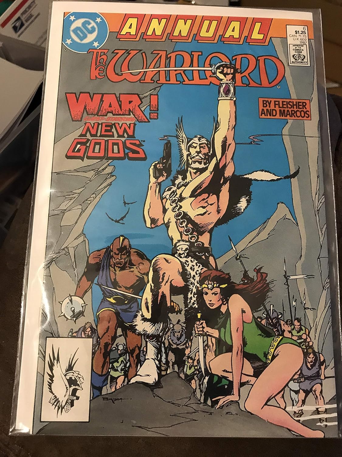 Warlord #6 Annual (DC Comic)
Warlord #6 Annual (DC Comic)