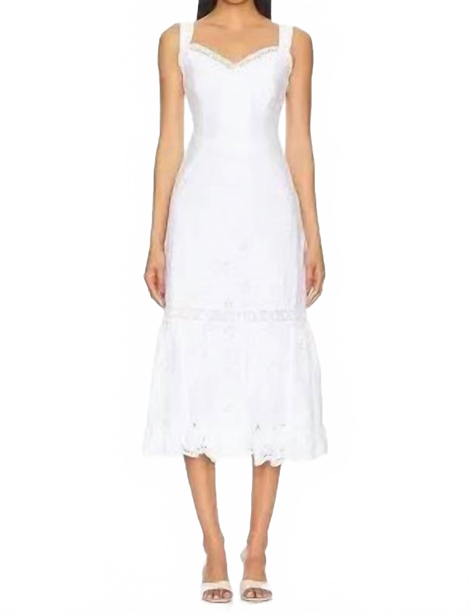 Платье Pallas в белом цвете Paige
Платье Pallas в белом цвете Paige