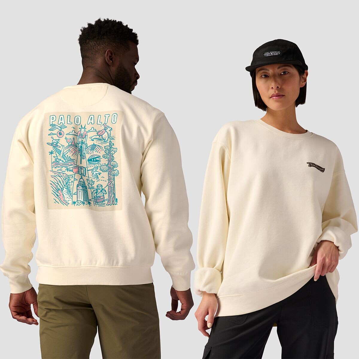 Толстовка с плакатом palo alto Backcountry, белый
Толстовка с плакатом palo alto Backcountry, белый