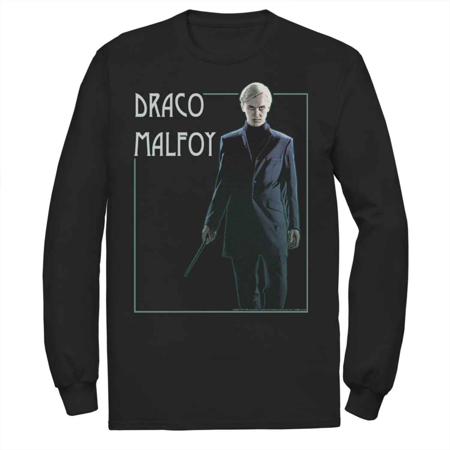 Мужская футболка с длинными рукавами и рисунком Гарри Поттера Драко Малфоя в простой рамке с портретом Harry Potter
Мужская футболка с длинными рукавами и рисунком Гарри Поттера Драко Малфоя в простой рамке с портретом Harry Potter