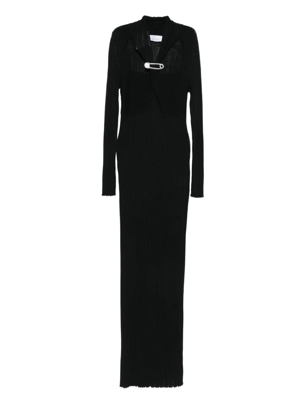 Платье макси с кристаллами Giuseppe Di Morabito, черный
Платье макси с кристаллами Giuseppe Di Morabito, черный