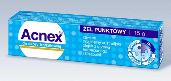 Точечный гель, 15 г Acnex, Farmina
Точечный гель, 15 г Acnex, Farmina