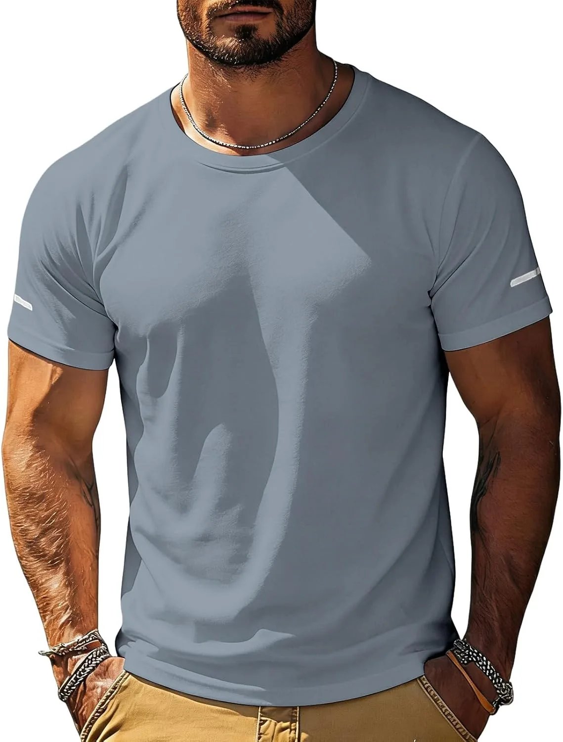 Мужская футболка для бега Quick Dry с коротким рукавом
Мужская футболка для бега Quick Dry с коротким рукавом