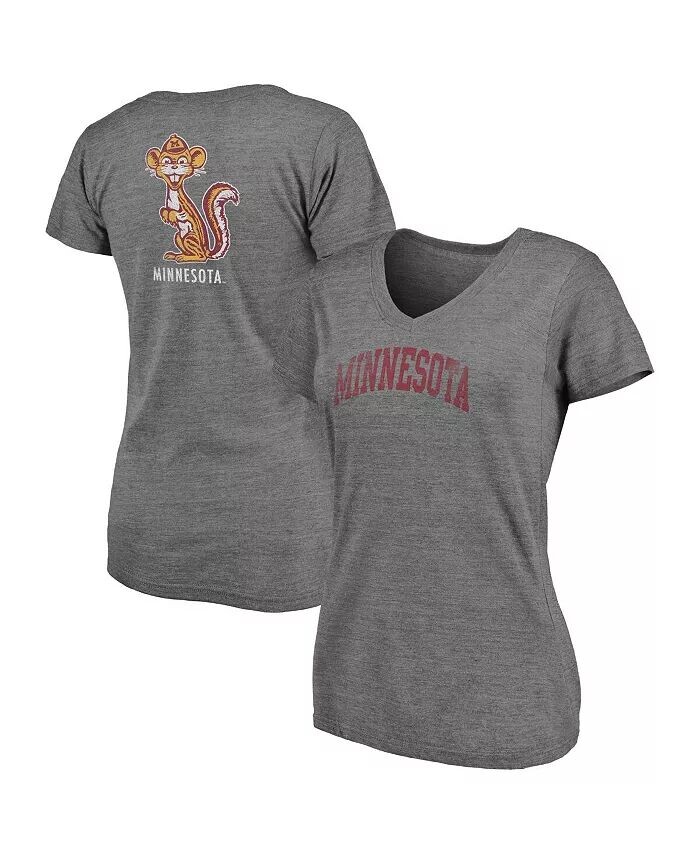 Женская футболка Minnesota Golden Gophers Slab Serif 2-Hit с V-образным вырезом и трехкомпонентной текстурой Fanatics
Женская футболка Minnesota Golden Gophers Slab Serif 2-Hit с V-образным вырезом и трехкомпонентной текстурой Fanatics