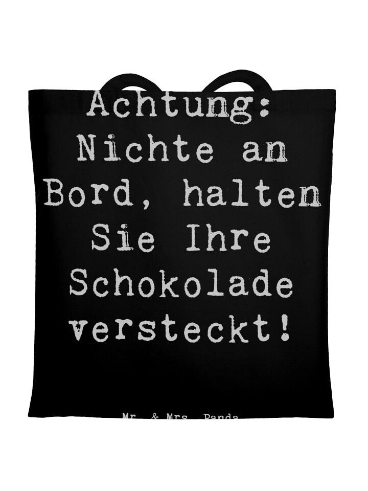 Сумка для переноски Mr & Mrs Panda Nichte Schokolade, черный
Сумка для переноски Mr & Mrs Panda Nichte Schokolade, черный