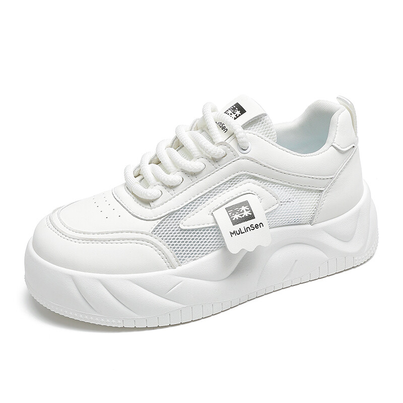 Кеды, скейтборд обувь женская низкая Mulinsen, бежевый/черный
Кеды, скейтборд обувь женская низкая Mulinsen, бежевый/черный