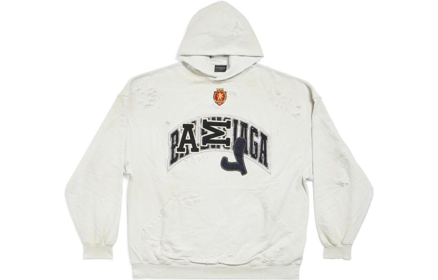 Толстовка унисекс белая Balenciaga, белый
Толстовка унисекс белая Balenciaga, белый