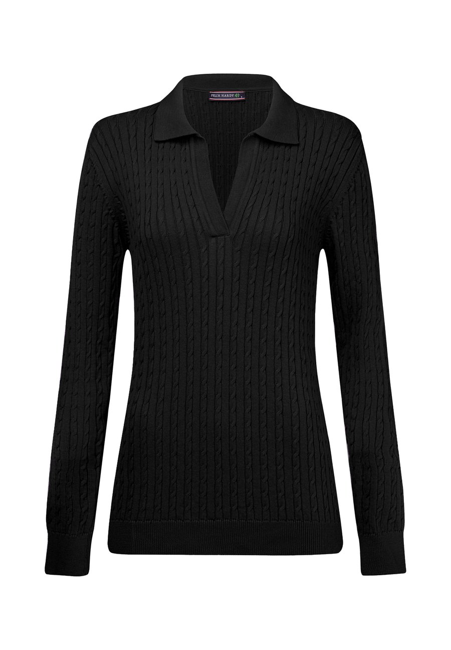 Поло Felix Hardy WITH A PATTERN AND COLLAR, Black
Поло Felix Hardy WITH A PATTERN AND COLLAR, Black