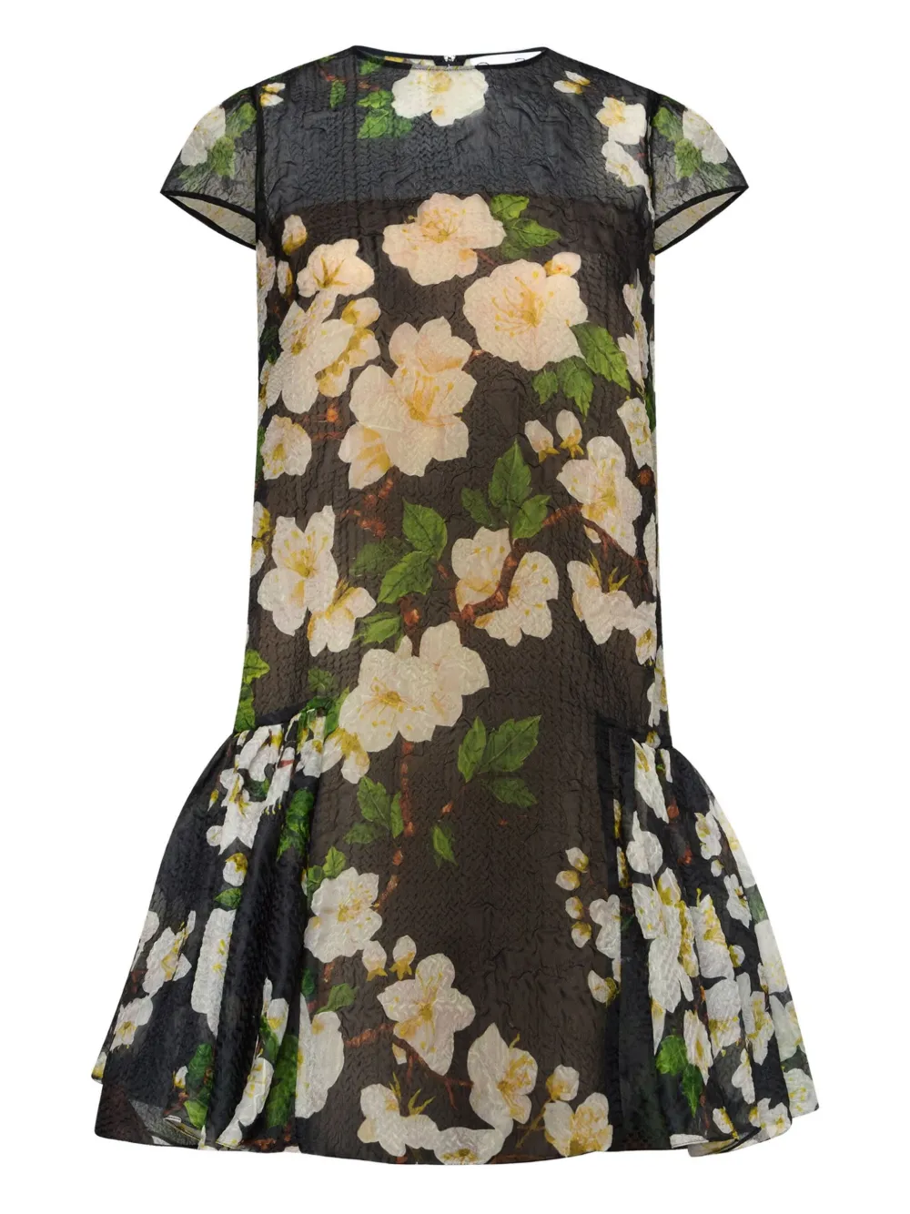 Шелковое платье мини Oscar de la Renta, синий
Шелковое платье мини Oscar de la Renta, синий