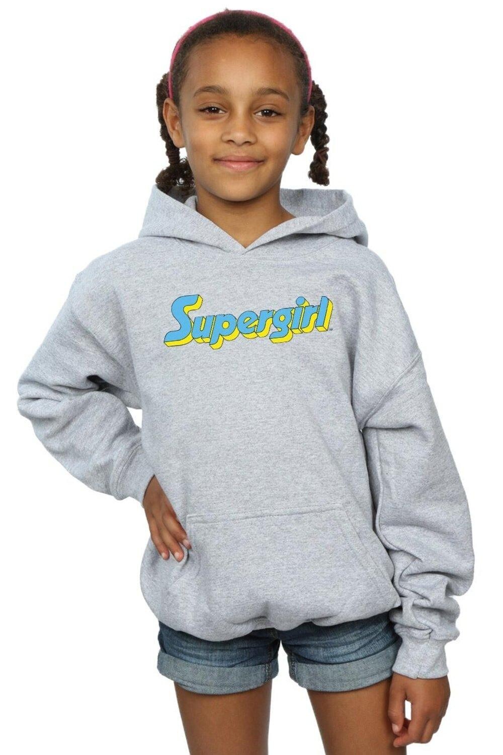 Толстовка с текстовым логотипом Supergirl DC Comics, серый
Толстовка с текстовым логотипом Supergirl DC Comics, серый