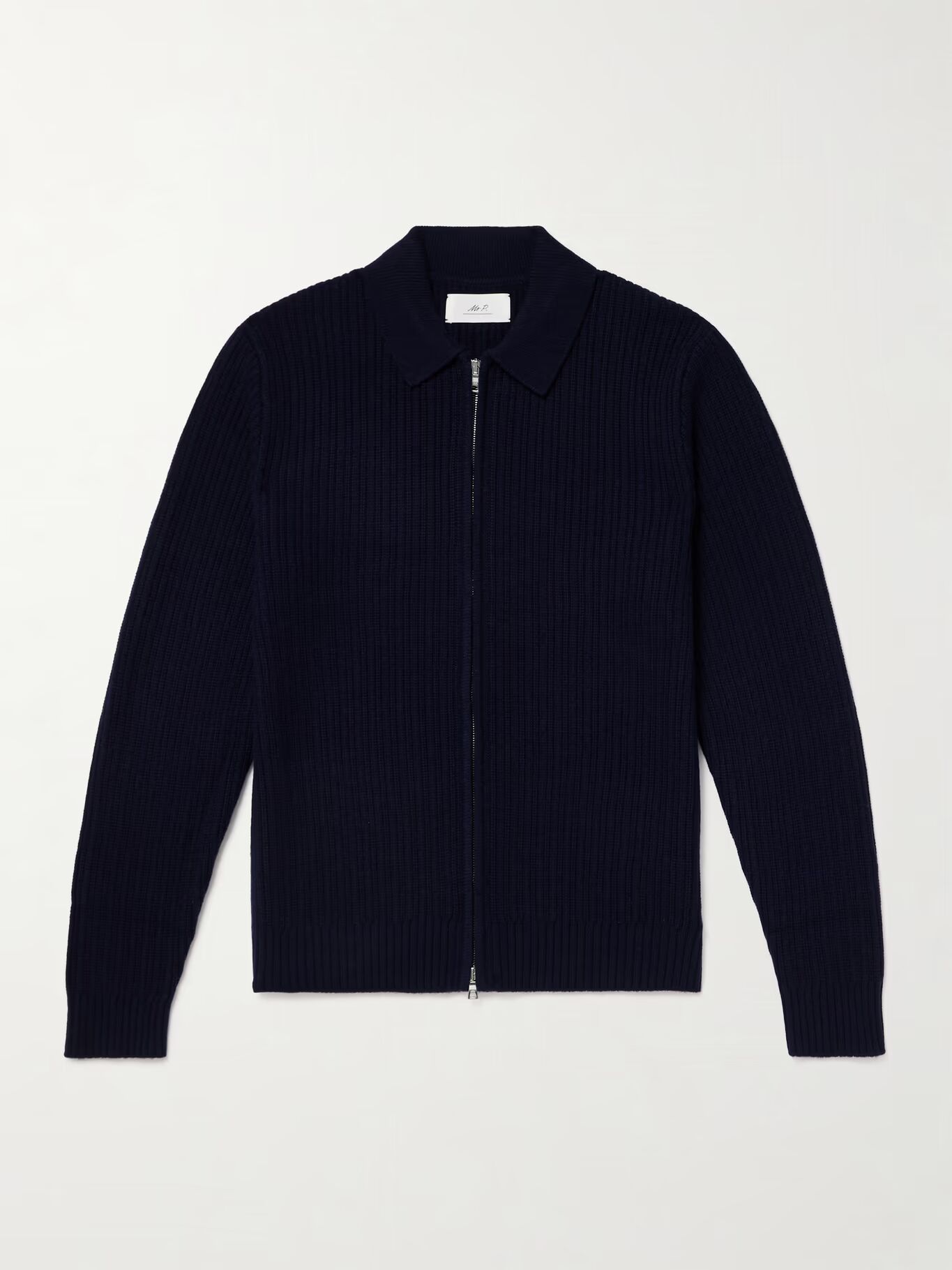 Кардиган на молнии из смеси шерсти и кашемира в рубчик MR P., синий
Кардиган на молнии из смеси шерсти и кашемира в рубчик MR P., синий