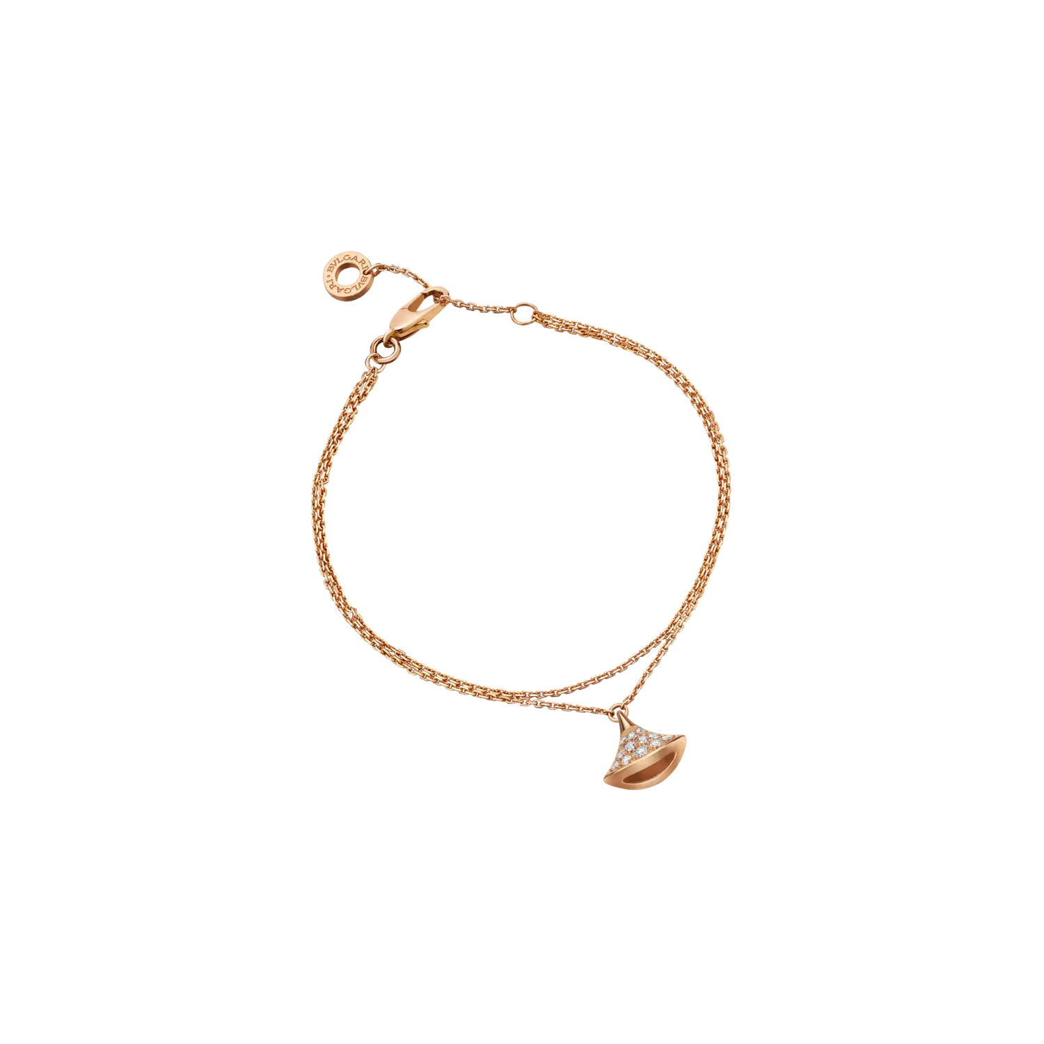 Браслет мечты divas из розового золота 18 карат с бриллиантовым паве. длина 15 19 см Bulgari
Браслет мечты divas из розового золота 18 карат с бриллиантовым паве. длина 15 19 см Bulgari