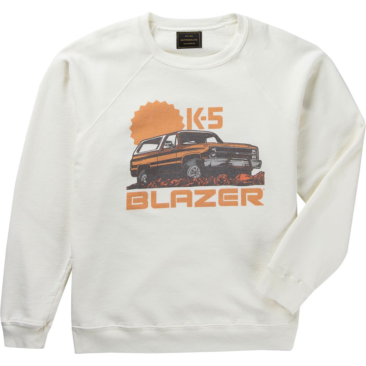 Свитшот с круглым вырезом Chevy Original Retro Brand, белый
Свитшот с круглым вырезом Chevy Original Retro Brand, белый