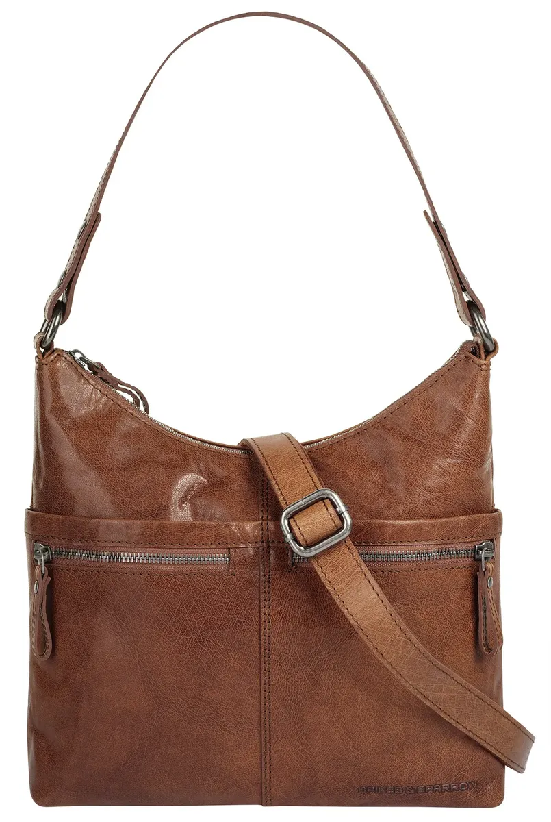 Сумка через плечо Spikes & Sparrow, натуральная кожа, цвет Cognac 
Сумка через плечо Spikes & Sparrow, натуральная кожа, цвет Cognac