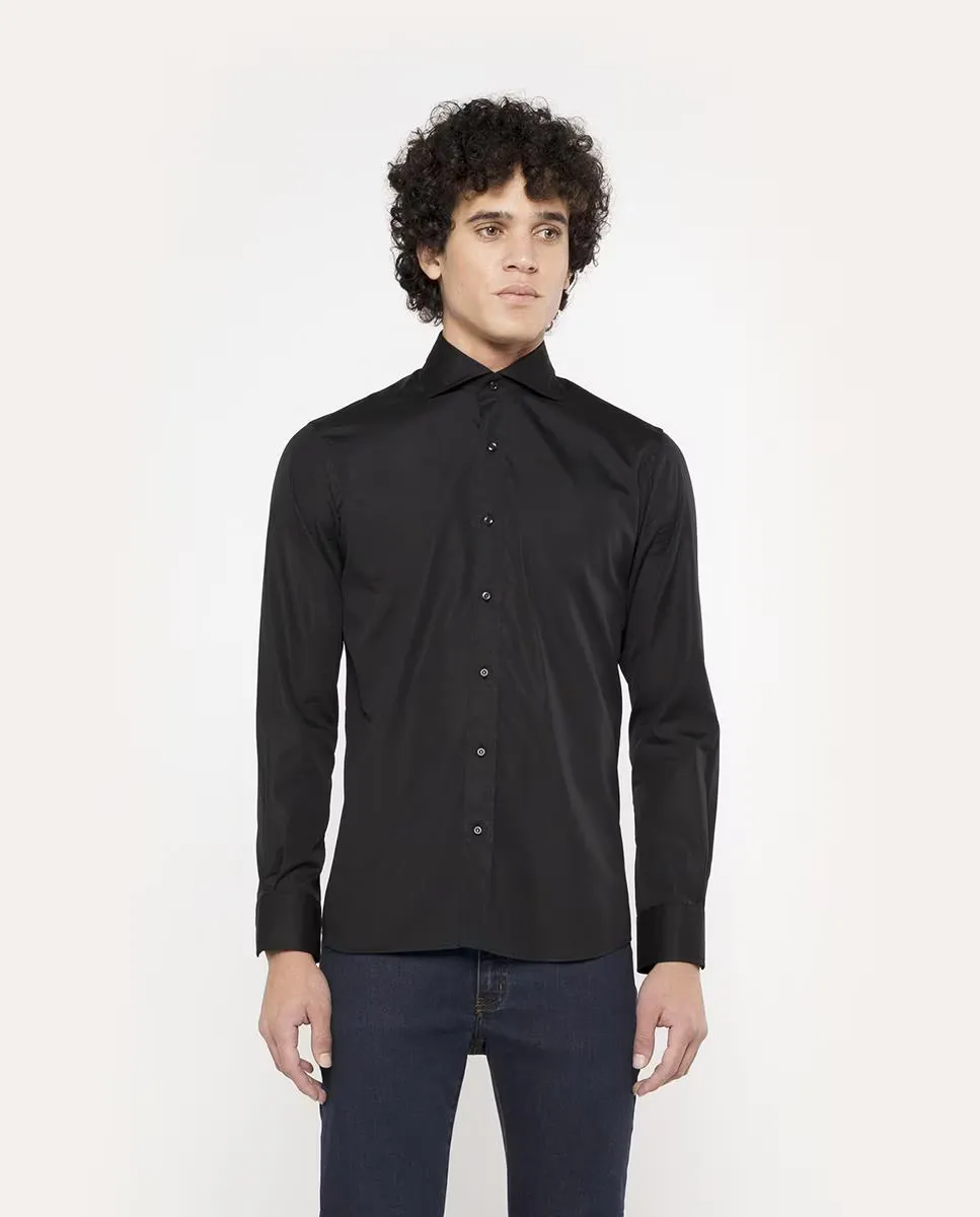 Обычная мужская рубашка Mirto, черный
Обычная мужская рубашка Mirto, черный