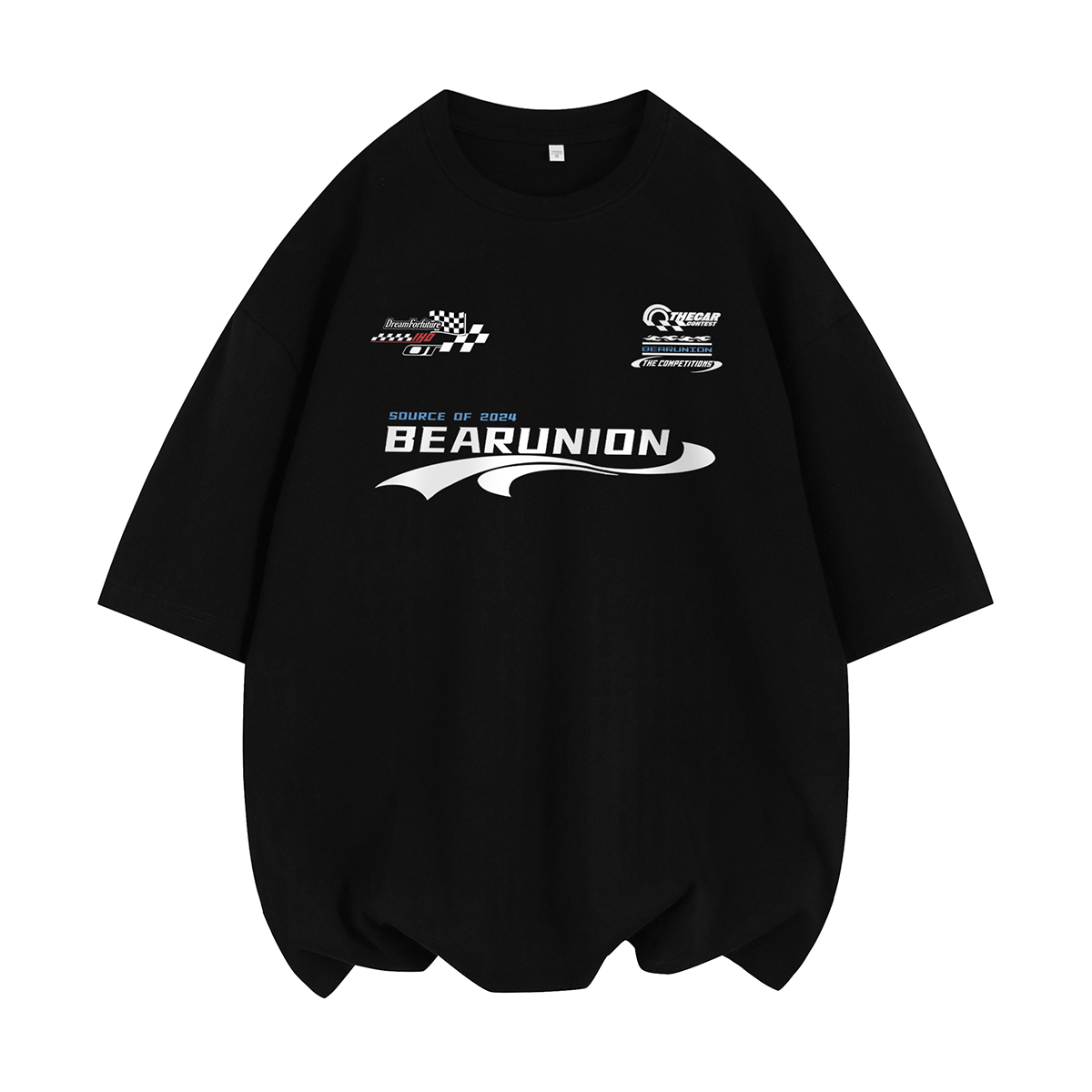 Футболка Unisex BEAR UNION, белая 
Футболка Unisex BEAR UNION, белая