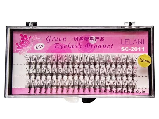 Шелковые ресницы Lelani в пучках, С-завиток 12мм, 60 шт.
Шелковые ресницы Lelani в пучках, С-завиток 12мм, 60 шт.