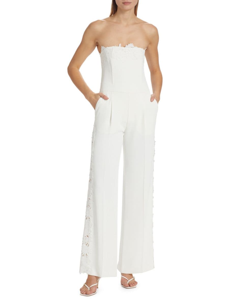 Комбинезон из черного кружева Generation Love, белый
Комбинезон из черного кружева Generation Love, белый