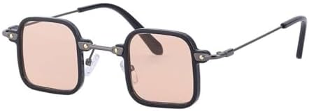 2027 Модные панк-солнцезащитные очки маленького квадратного размера для женщин, винтажные солнцезащитные очки в стиле стимпанк для мужчин и хип-хоп для женщин MTZJH, Champagne
2027 Модные панк-солнцезащитные очки маленького квадратного размера для женщин, винтажные солнцезащитные очки в стиле стимпанк для мужчин и хип-хоп для женщин MTZJH, Champagne