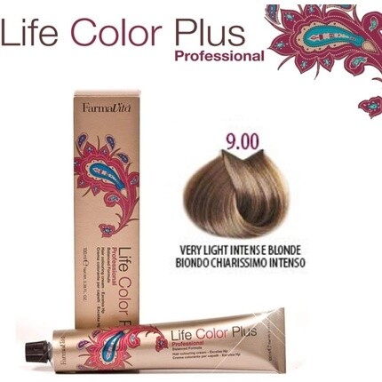 Farmavita Life Color Plus 9.00 Светлый блондин интенсивный
Farmavita Life Color Plus 9.00 Светлый блондин интенсивный