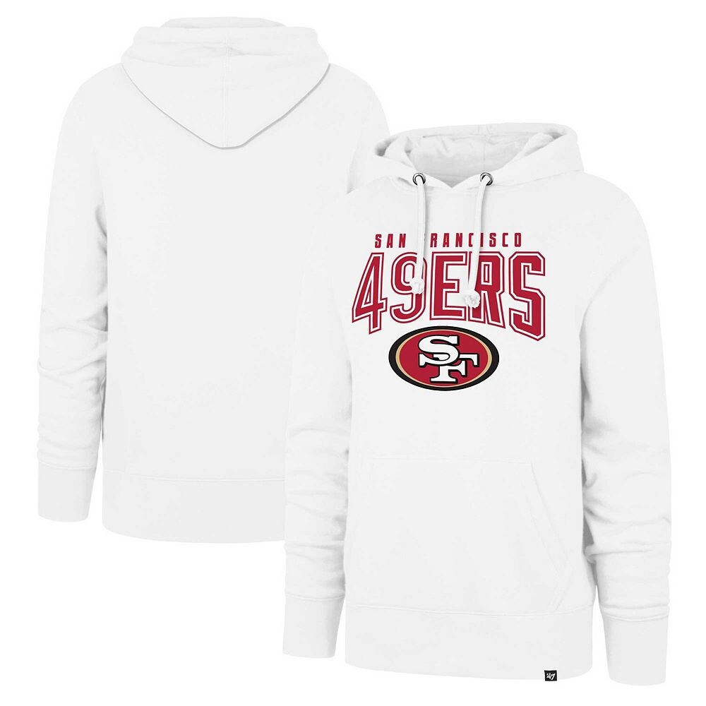 Мужской белый пуловер с капюшоном '47 San Francisco 49ers Elements Arch Headline 47 Brand, белый
Мужской белый пуловер с капюшоном '47 San Francisco 49ers Elements Arch Headline 47 Brand, белый