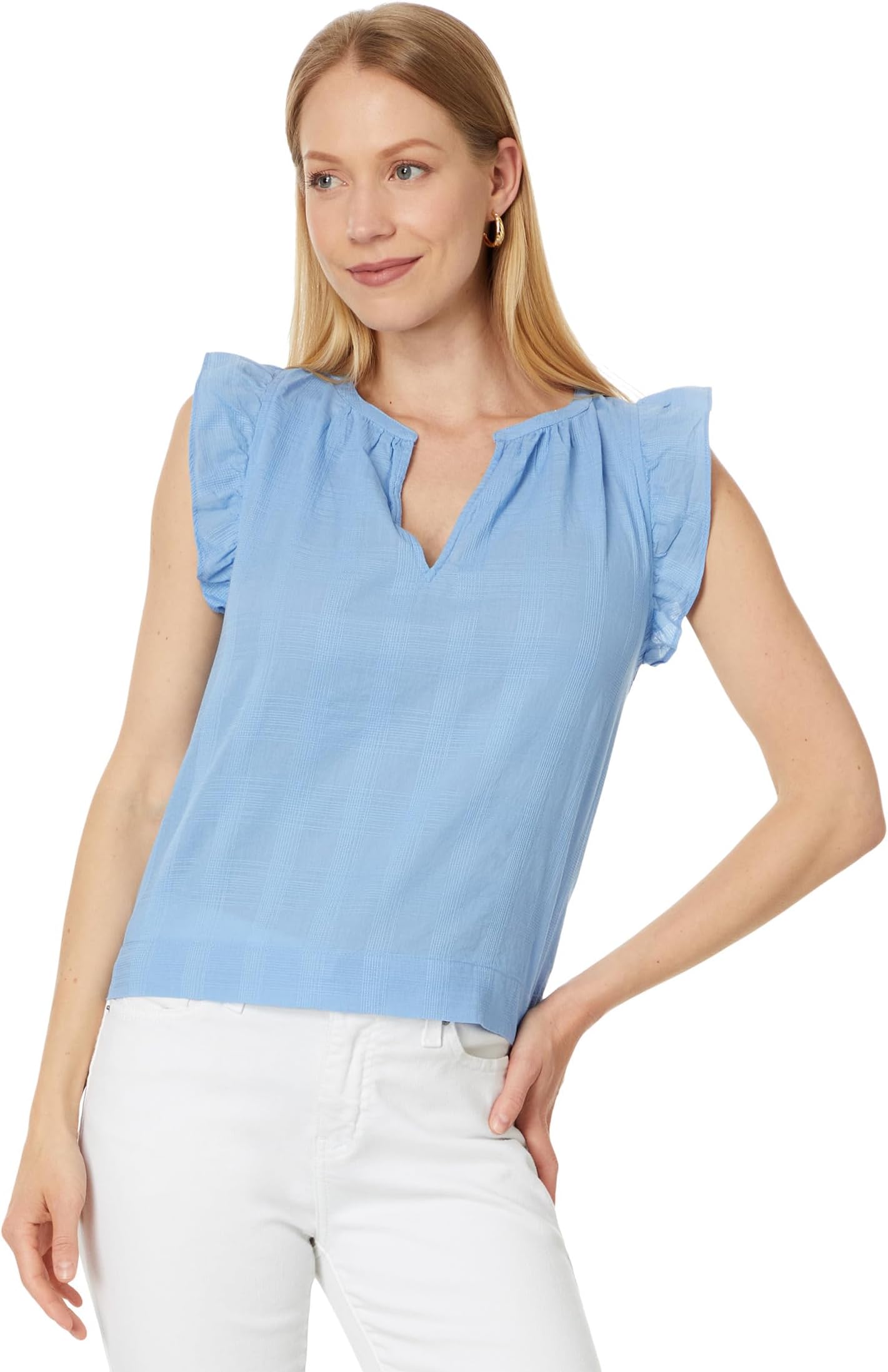 Женский джемпер с рукавами-крылышками и разрезом на горловине Lilla P, Harbor
Женский джемпер с рукавами-крылышками и разрезом на горловине Lilla P, Harbor