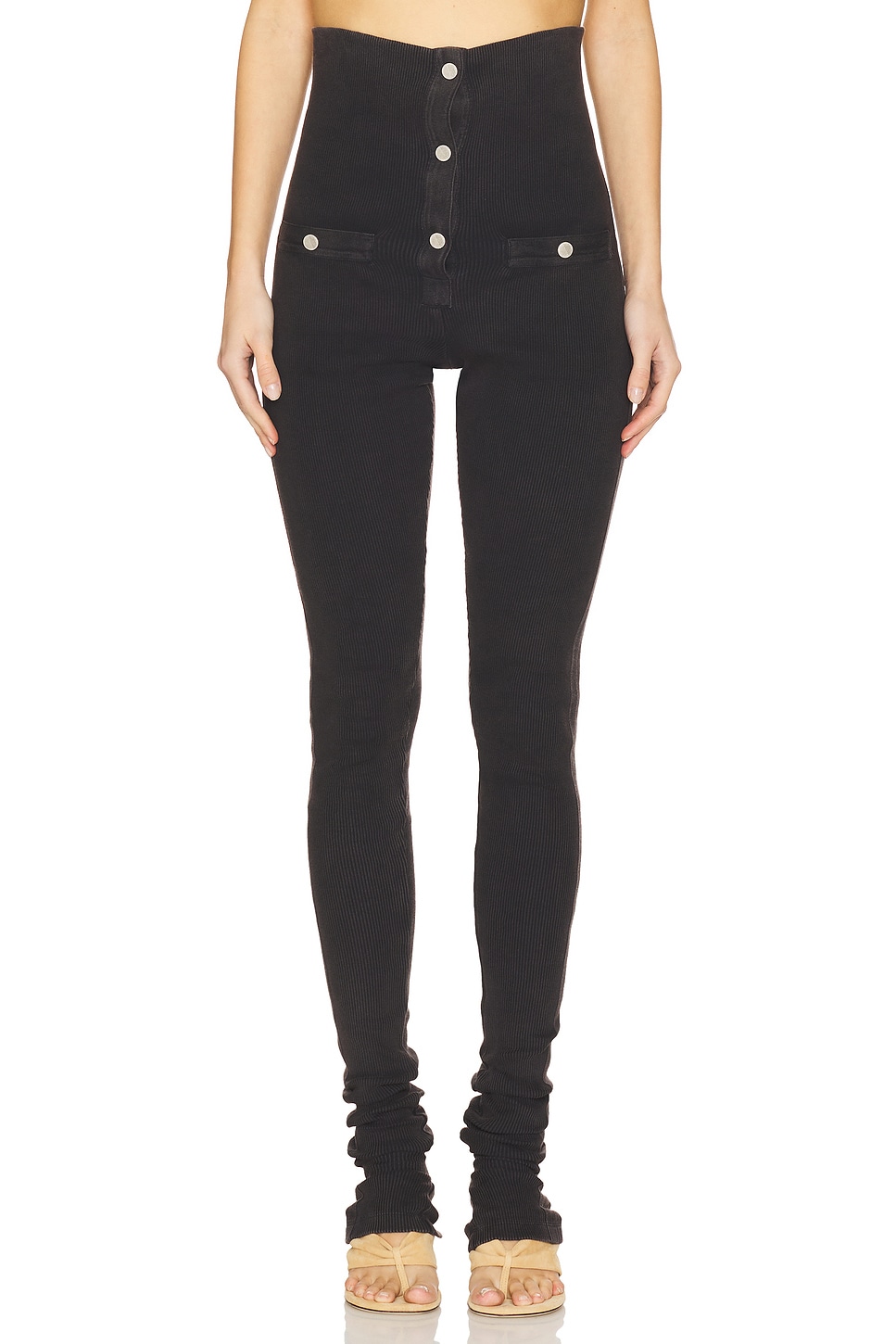 Длинные брюки The Attico, fade black
Длинные брюки The Attico, fade black