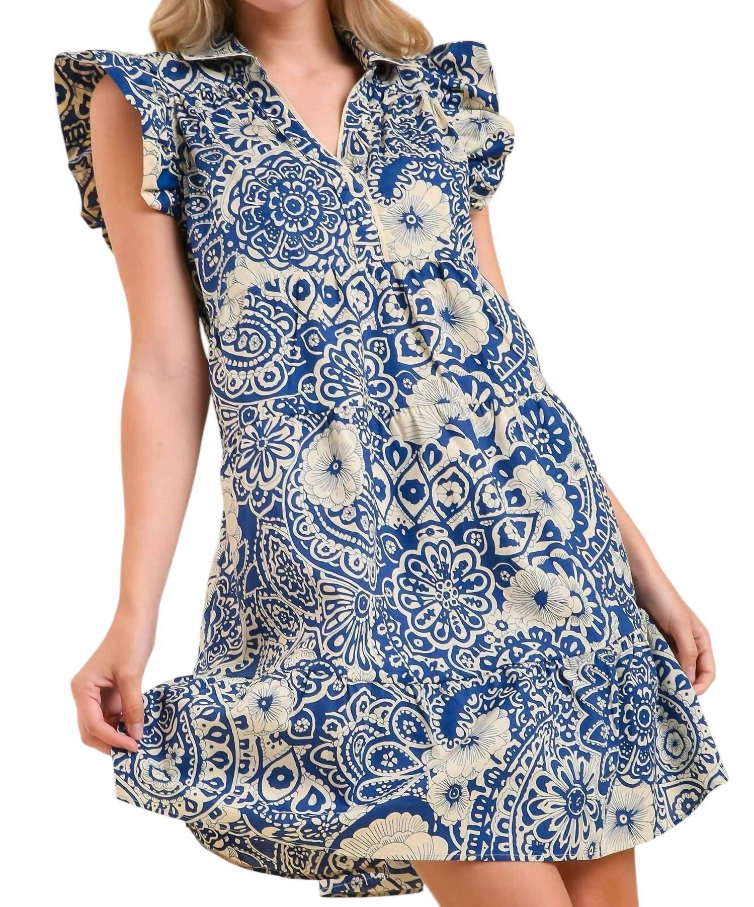 Женское платье umgee, синий
Женское платье umgee, синий