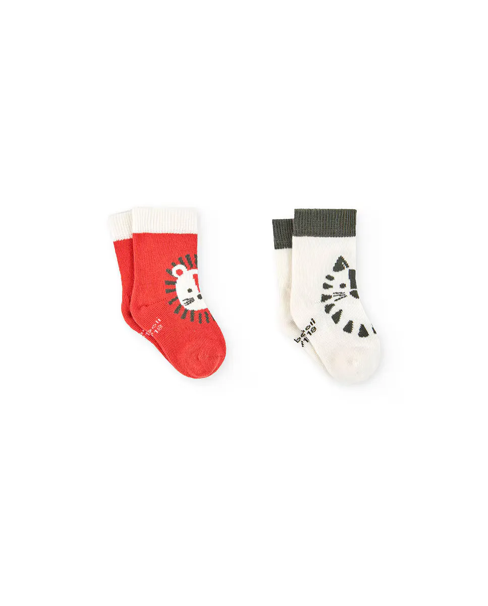 Набор из 2 пар фантазийных вязаных детских носков Boboli, оранжевый
Набор из 2 пар фантазийных вязаных детских носков Boboli, оранжевый